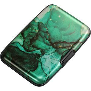 Girls Aluminum Wallet Credit Cards Holder Business Card Case Metal ID Case